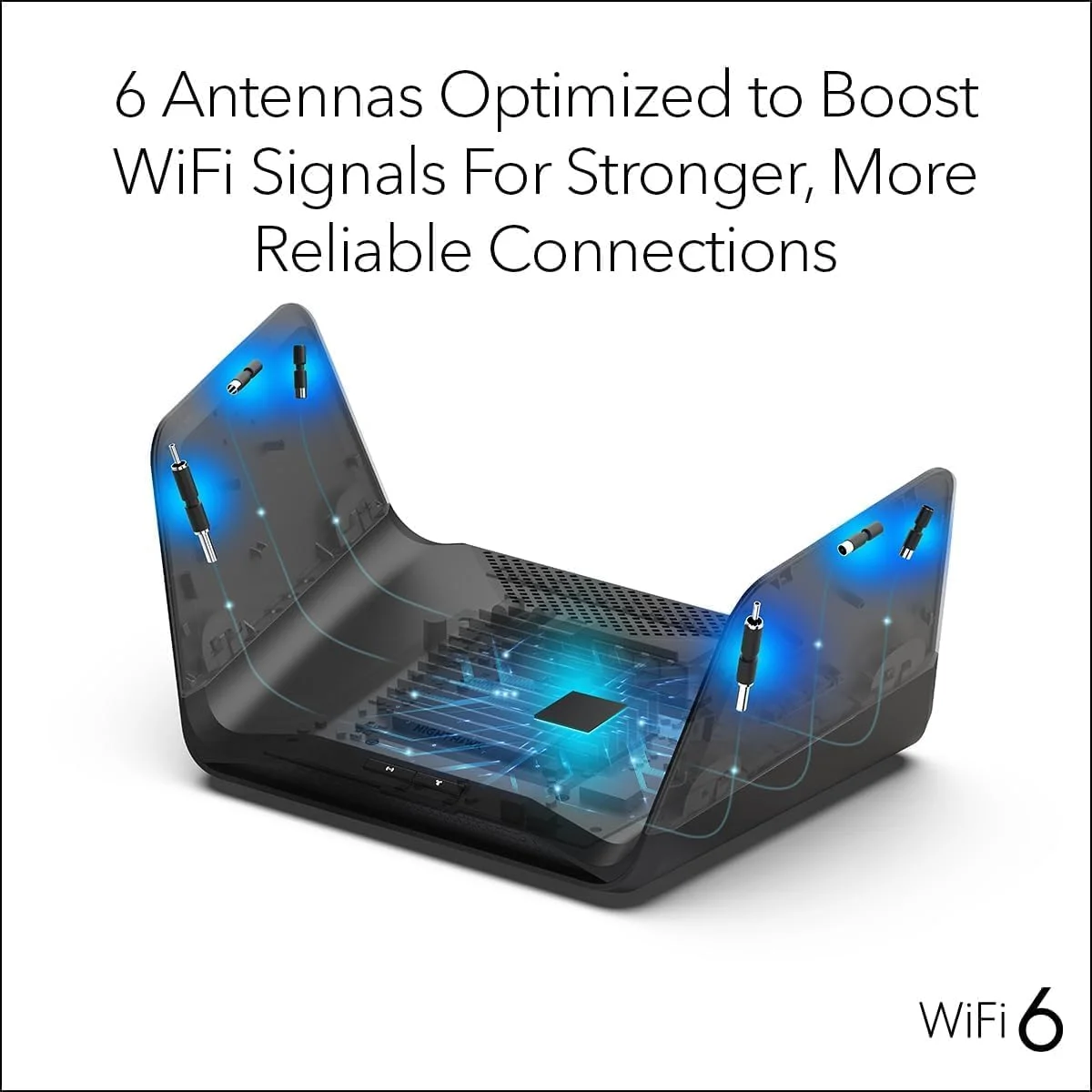 روتر وای فای 6 NETGEAR Nighthawk (RAX70) | سرعت بی سیم AX6600 (تا 6.6 گیگابیت بر ثانیه) | سازگار با روتر بازی PS5 روتر وای فای 6 NETGEAR Nighthawk (RAX70) | سرعت بی سیم AX6600 (تا 6.6 گیگابیت بر ثانیه) | سازگار با روتر بازی PS5