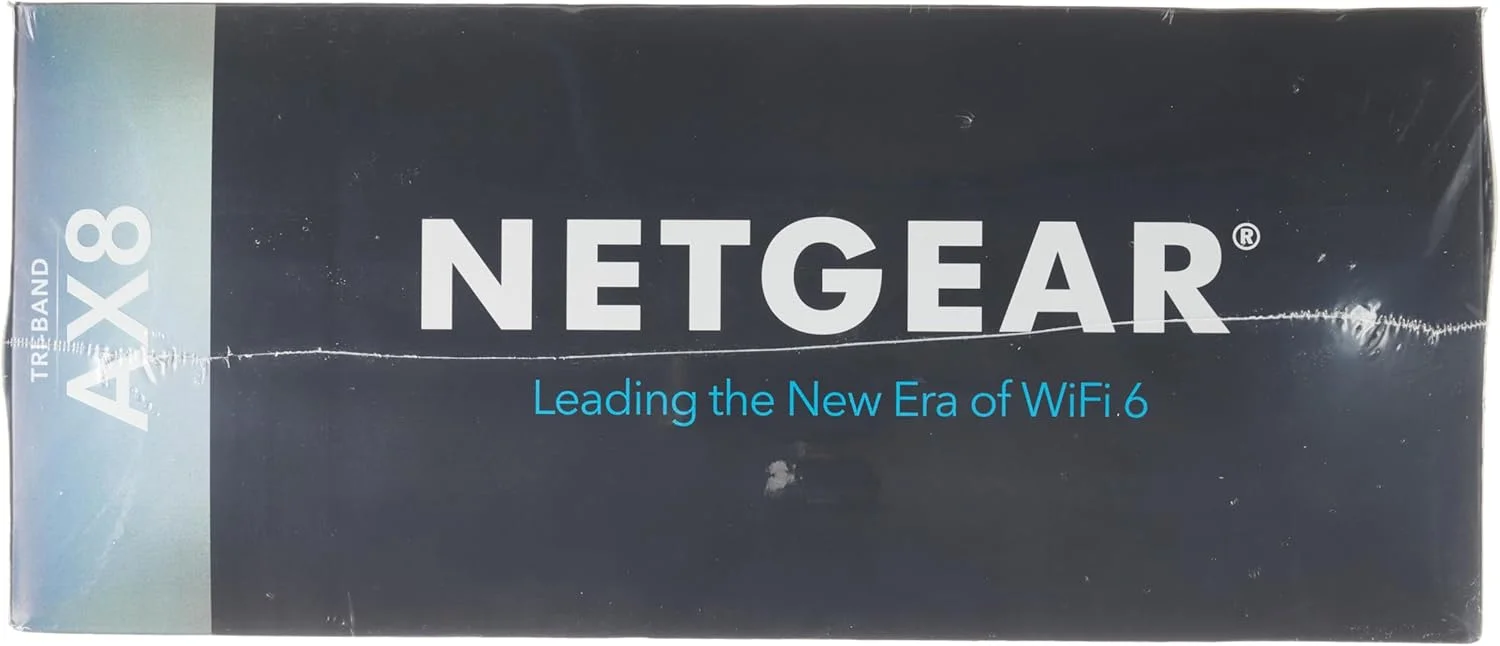 روتر وای فای 6 NETGEAR Nighthawk (RAX70) | سرعت بی سیم AX6600 (تا 6.6 گیگابیت بر ثانیه) | سازگار با روتر بازی PS5 روتر وای فای 6 NETGEAR Nighthawk (RAX70) | سرعت بی سیم AX6600 (تا 6.6 گیگابیت بر ثانیه) | سازگار با روتر بازی PS5