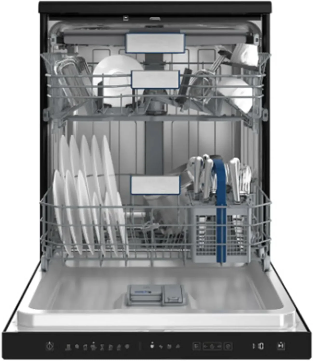 ماشین ظرفشویی ایستاده هیتاچی، 15 نفره، 8 برنامه، عملکرد بی صدا - مدل HDF-F158CVGB + 15 بسته رایگان قرص ماشین ظرفشویی فینیش پاوربال آلتیمیت پلاس (4 عدد قرص در هر بسته). ماشین ظرفشویی ایستاده هیتاچی، 15 نفره، 8 برنامه، عملکرد بی صدا - مدل HDF-F158CVGB + 15 بسته رایگان قرص ماشین ظرفشویی فینیش پاوربال آلتیمیت پلاس (4 عدد قرص در هر بسته).