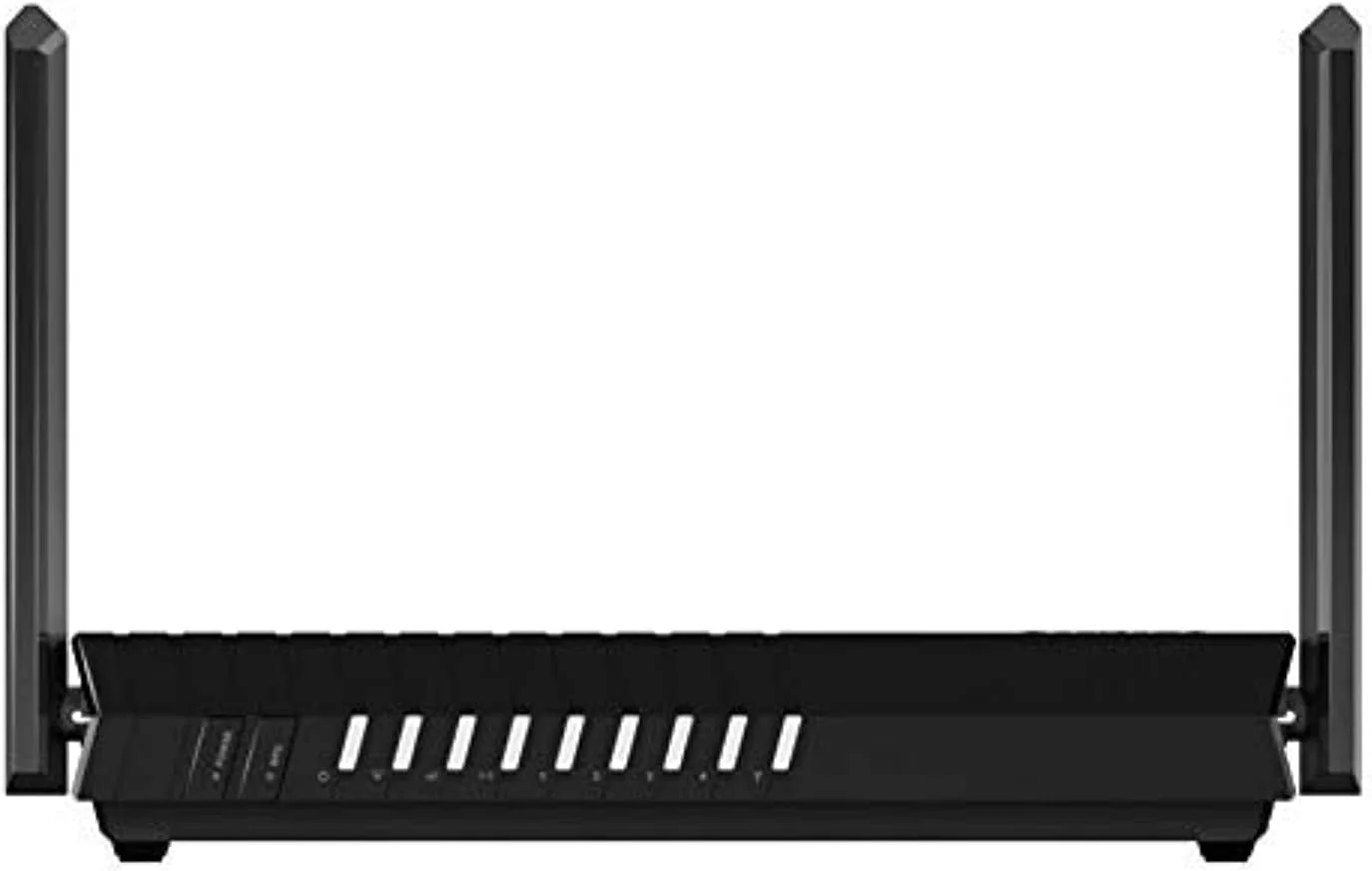روتر وای فای Netgear Rax 20 Ax1800 Armor 4 Stream Dual Band Wifi 6 تا 1.8 گیگابیت بر ثانیه با Netgear Armor، پورت USB 3.0، مشکی، Rax20، متوسط