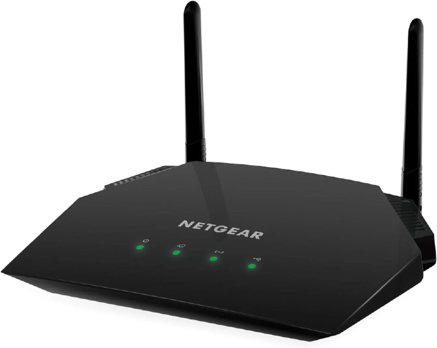 روتر هوشمند وای فای گیگابیتی دو بانده Netgear R6260-100UKS AC1600 (802.11ac) (آنتن های خارجی سرعت وای فای را تا 300 مگابیت بر ثانیه + 1300 مگابیت بر ثانیه افزایش می دهند)، مشکی روتر هوشمند وای فای گیگابیتی دو بانده Netgear R6260-100UKS AC1600 (802.11ac) (آنتن های خارجی سرعت وای فای را تا 300 مگابیت بر ثانیه + 1300 مگابیت بر ثانیه افزایش می دهند)، مشکی