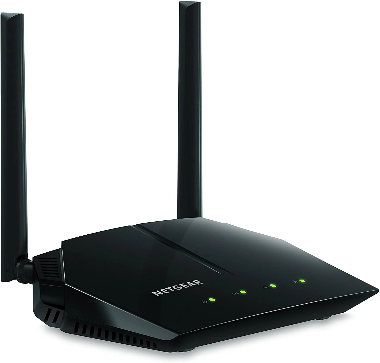 روتر وای فای NETGEAR مدل (R6120) - سرعت بی سیم دو بانده AC1200 (تا 1200 مگابیت در ثانیه) | پوشش تا 1200 فوت مربع و 20 دستگاه | 4 پورت اترنت سریع 10/100 و 1 پورت USB 2.0