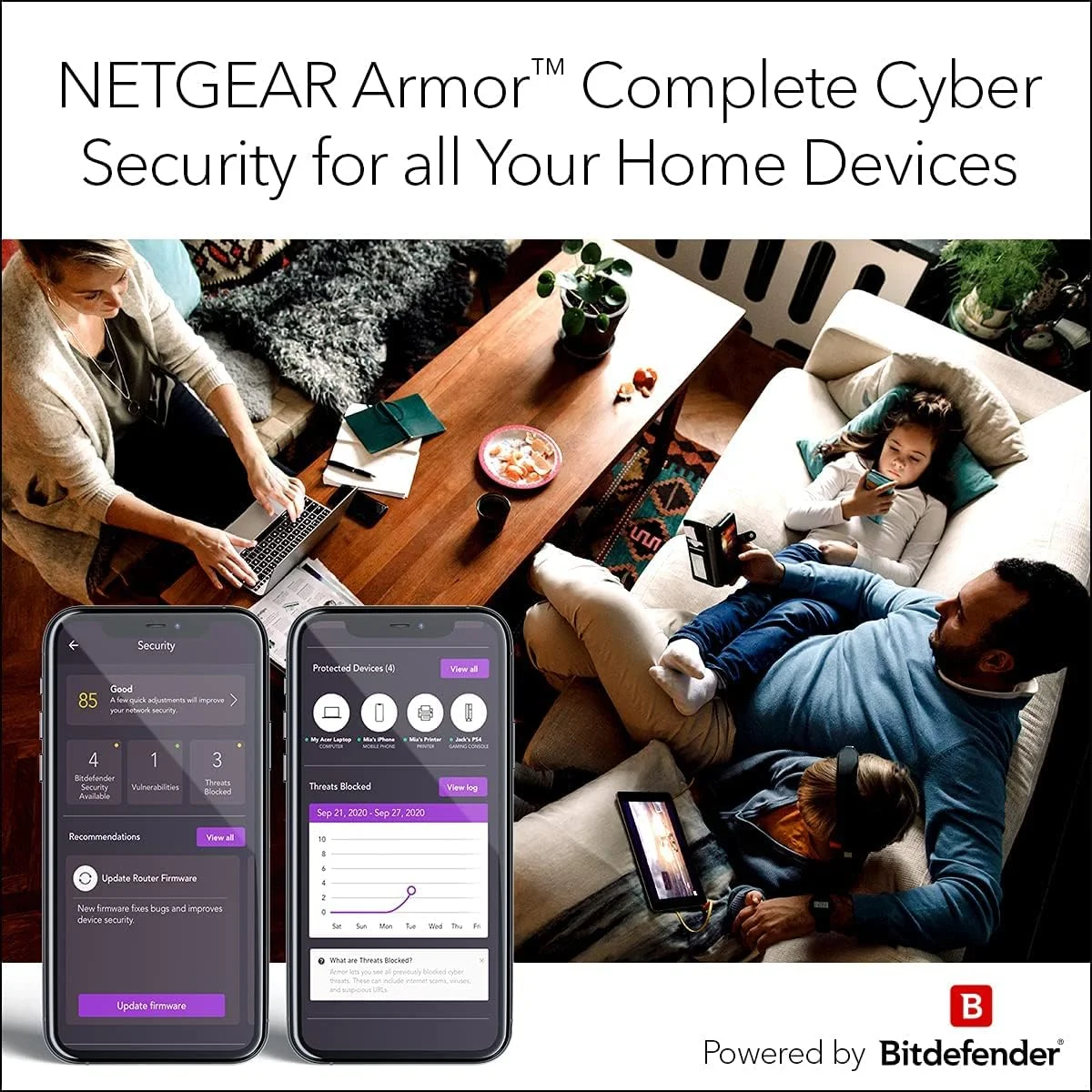 روتر وای فای 6 NETGEAR Nighthawk (RAX30) – سرعت بی سیم AX2400 (تا 2.4 گیگابیت در ثانیه) | پوشش دهی تا 185 متر مربع و 20 دستگاه