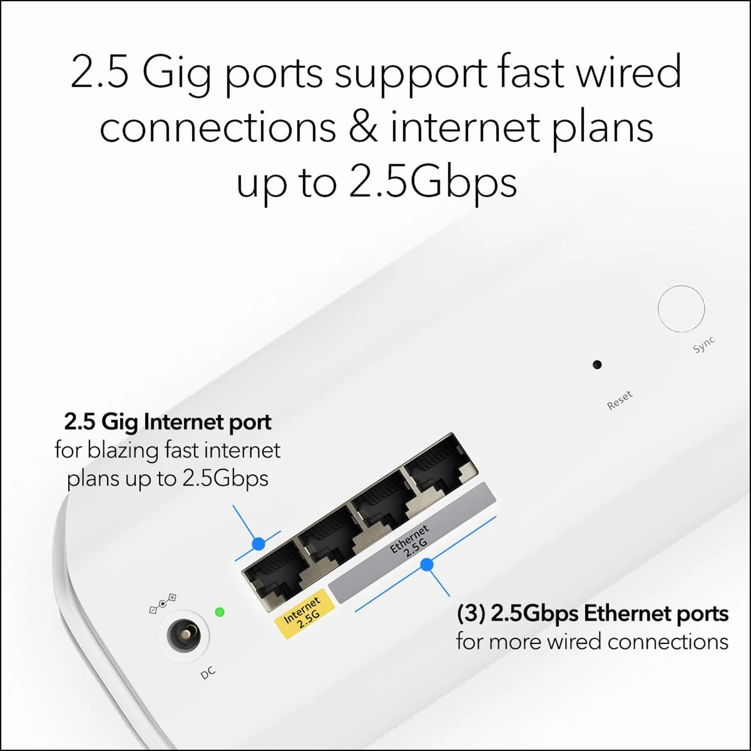 سیستم وای فای مش سه بانده NETGEAR Orbi 7 (RBE773) - بسته 3 عددی - پوشش 750 متر مربع، 100 دستگاه - پورت اینترنت 2.5 گیگابیت بر ثانیه - BE11000 (11 گیگابیت بر ثانیه) - سازگار با دیوارهای ضخیم و تمام جعبه ها