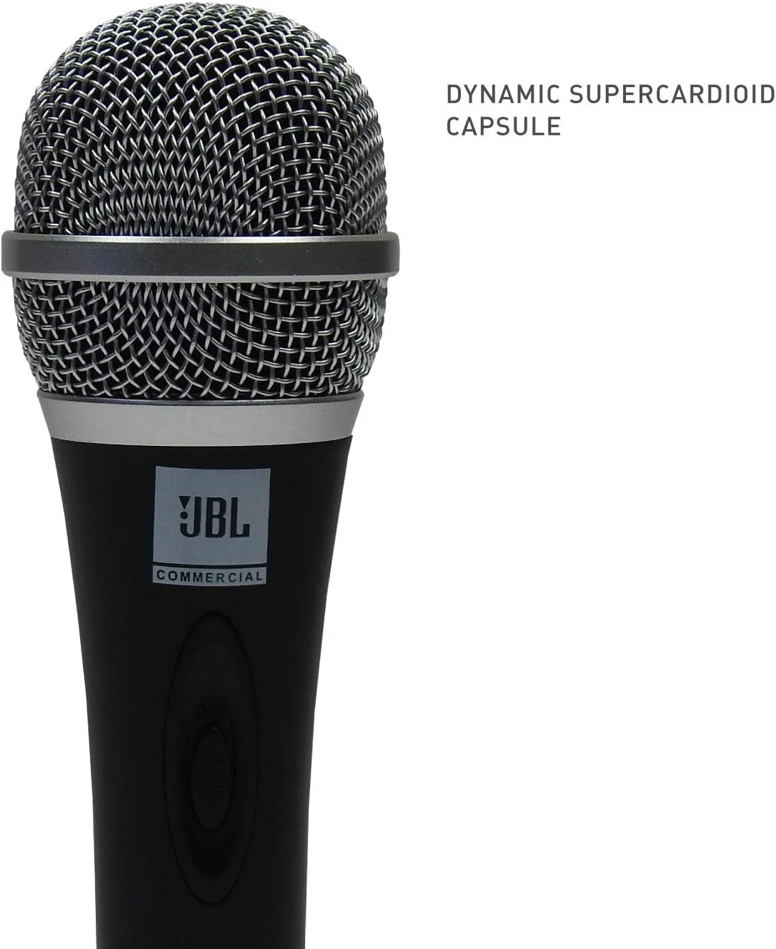 میکروفون دستی داینامیک یک جهته XLR مدل JBL Commercial CSHM10 با کلید روشن/خاموش (کابل شامل نمی شود) مشکی، متوسط میکروفون دستی داینامیک یک جهته XLR مدل JBL Commercial CSHM10 با کلید روشن/خاموش (کابل شامل نمی شود) مشکی، متوسط