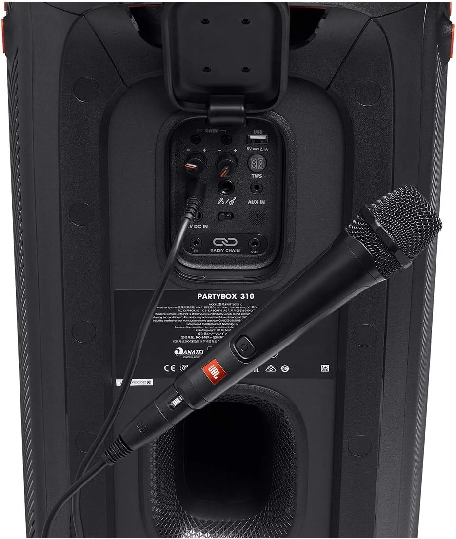 میکروفون سیمی داینامیک وکال JBL PMB100، میکروفون حرفه ای با کابل - مشکی - JBLPBM100BLKAM - XLR