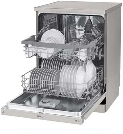ماشین ظرفشویی ال جی DFC612FV، Smart ThinQ™، موتور Inverter Direct Drive، 14 نفره - نقره ای پلاتینی "دارای گارانتی بین المللی" ماشین ظرفشویی ال جی DFC612FV، Smart ThinQ™، موتور Inverter Direct Drive، 14 نفره - نقره ای پلاتینی "دارای گارانتی بین المللی"