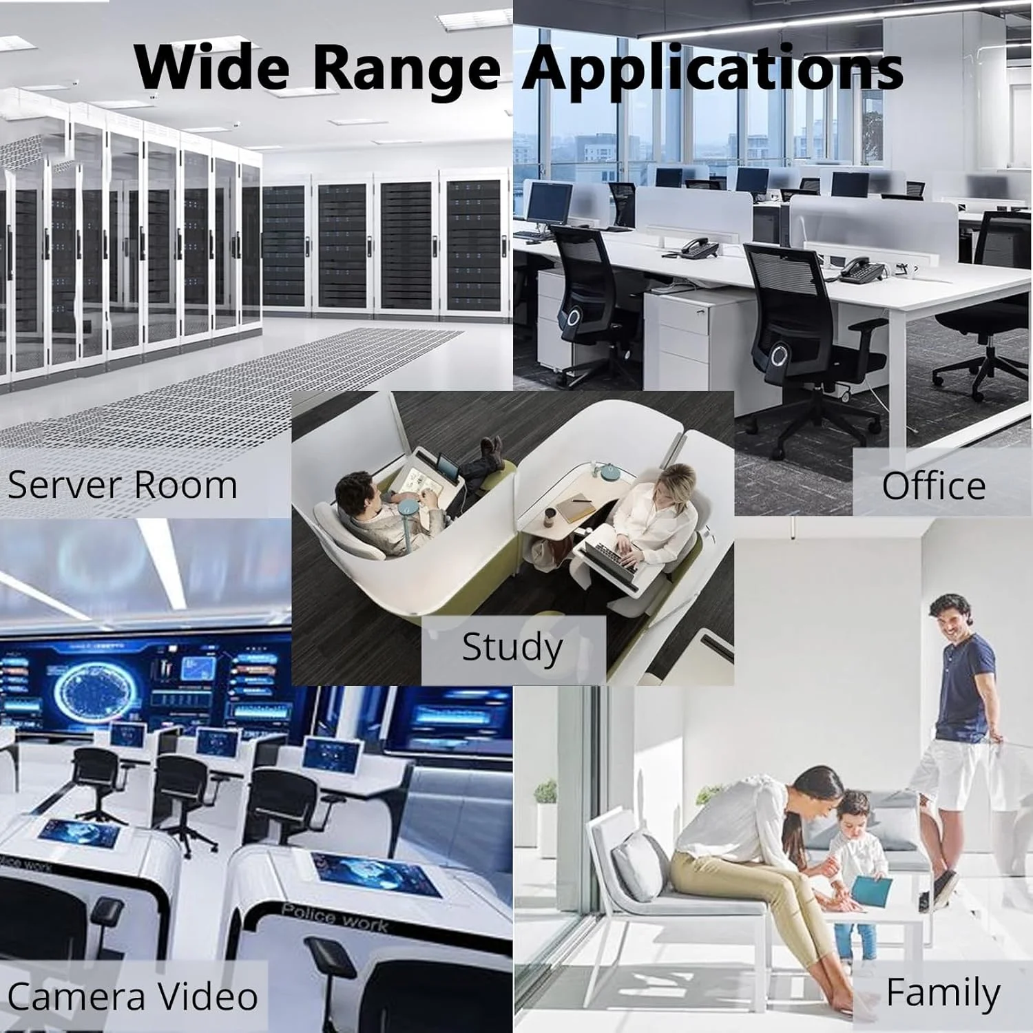 کابل پچ 0.5 متری Cat.6 UTP کیو اس اف پی تک، کابل شبکه اینترنت مسی لخت 24AWG، کابل شبکه گیگابیتی برای کامپیوتر گیمینگ، توسعه دهنده وای فای، روتر، ایکس باکس، کامپیوتر، آبی