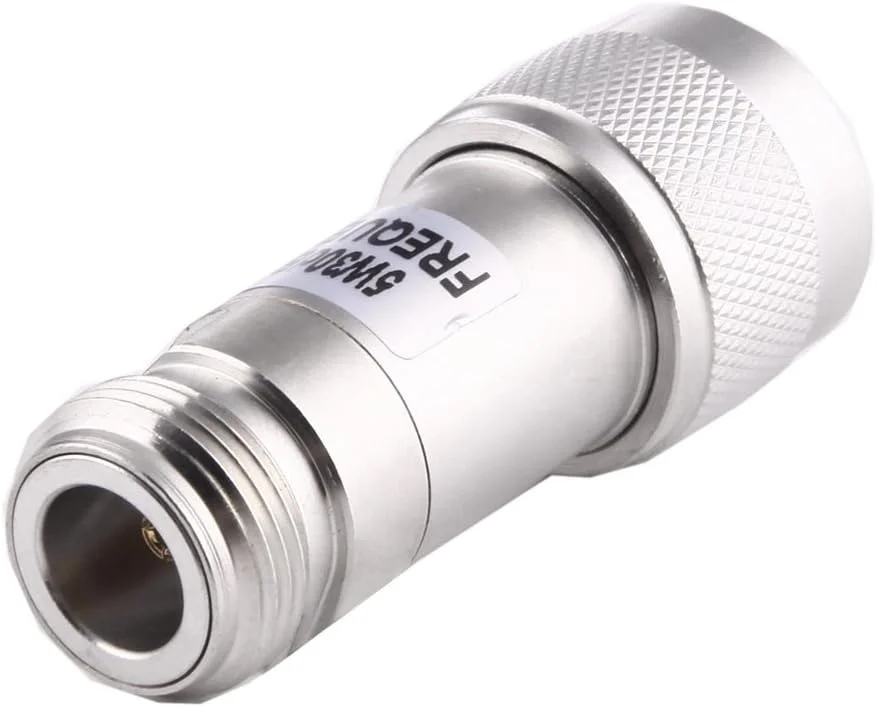 کابل های کامپیوتر CHENCHUAN 5W 20dBi N مادگی به N نری DC-13GHz تضعیف کننده بهره فرکانس (نقره ای) آنتن شبکه Wifi (رنگ: نقره ای)