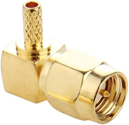 کابل های کامپیوتر CHENCHUAN 10 عدد کانکتور آداپتور RF زاویه دار 90 درجه SMA نر پلاگ با روکش طلا برای کابل RG174 / RG316 / RG179 آنتن شبکه Wifi کابل های کامپیوتر CHENCHUAN 10 عدد کانکتور آداپتور RF زاویه دار 90 درجه SMA نر پلاگ با روکش طلا برای کابل RG174 / RG316 / RG179 آنتن شبکه Wifi