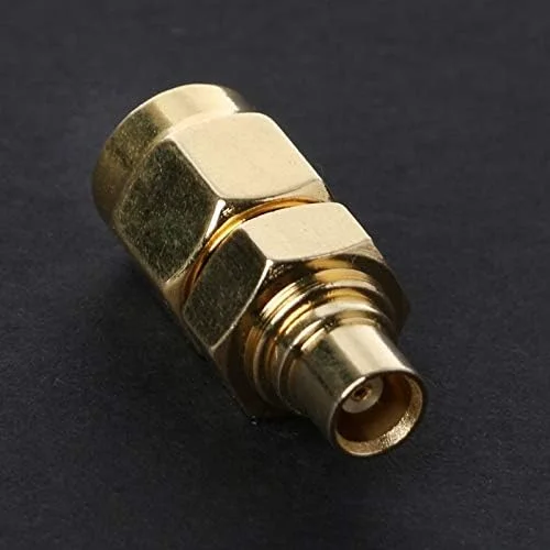 CHENCHUAN لوازم الکترونیکی مصرفی تلویزیون 2 عدد کانکتور کواکسیال RF SMA نر به MCX مادگی کابل آنتن تلویزیون