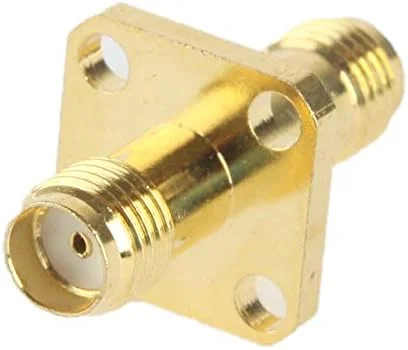 CHENCHUAN کابل های کامپیوتر آداپتور کواکسیال SMA مادگی به SMA مادگی (نقره ای) آنتن شبکه وای فای CHENCHUAN کابل های کامپیوتر آداپتور کواکسیال SMA مادگی به SMA مادگی (نقره ای) آنتن شبکه وای فای