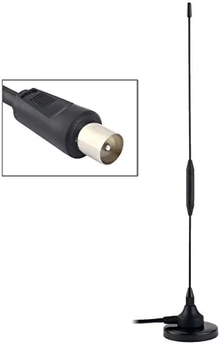 کابل های کامپیوتر CHENCHUAN آنتن DVB-T دریافت 6DB VHF/UHF (مشکی) آنتن شبکه وای فای کابل های کامپیوتر CHENCHUAN آنتن DVB-T دریافت 6DB VHF/UHF (مشکی) آنتن شبکه وای فای