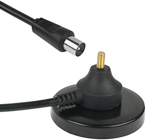کابل های کامپیوتر CHENCHUAN آنتن DVB-T دریافت 6DB VHF/UHF (مشکی) آنتن شبکه وای فای کابل های کامپیوتر CHENCHUAN آنتن DVB-T دریافت 6DB VHF/UHF (مشکی) آنتن شبکه وای فای