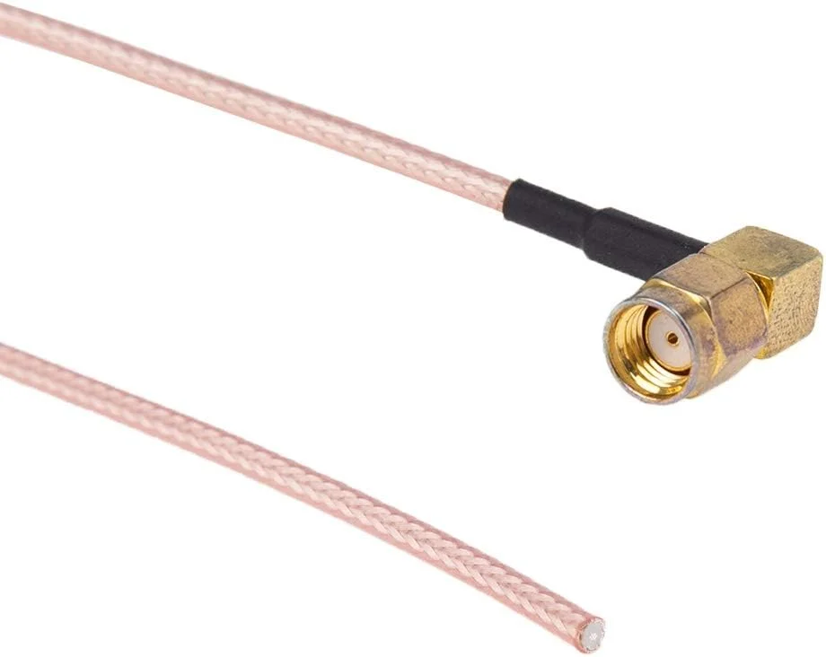 کابل های کامپیوتر CHENCHUAN RP-SMA نر Bulkhead Pigtail کابل 2.5 میلی متری، طول: 20 سانتی متر آنتن شبکه Wifi
