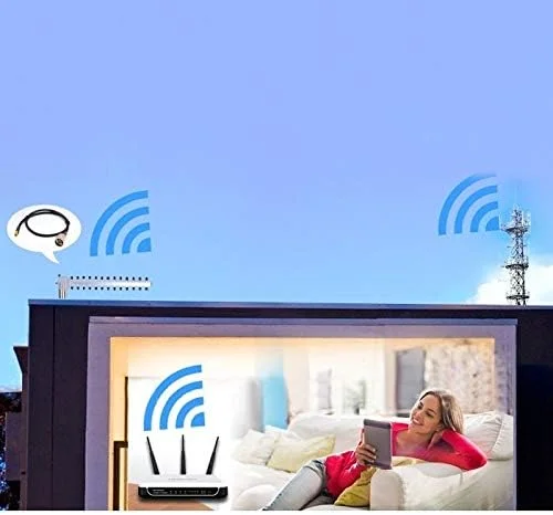 کابل های کامپیوتر CHENCHUAN کابل تبدیل N نر به RP-SMA، طول: 100 سانتی متر (مشکی) آنتن شبکه Wifi