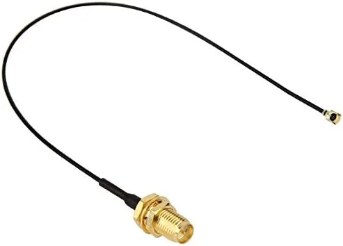 کابل های کامپیوتر CHENCHUAN U.fl/IPX به RP SMA Female Pigtail برای شبکه وای فای، طول کابل: 18 سانتی متر آنتن شبکه وای فای