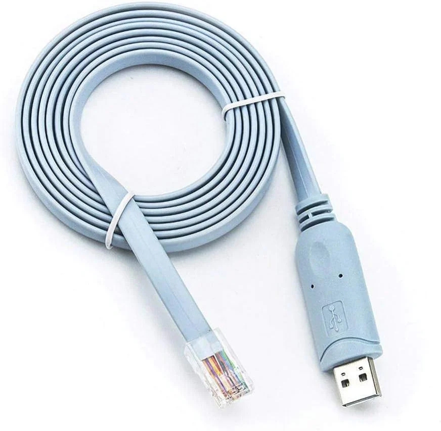 کابل کنسول USB به RJ45 برای روترهای سیسکو