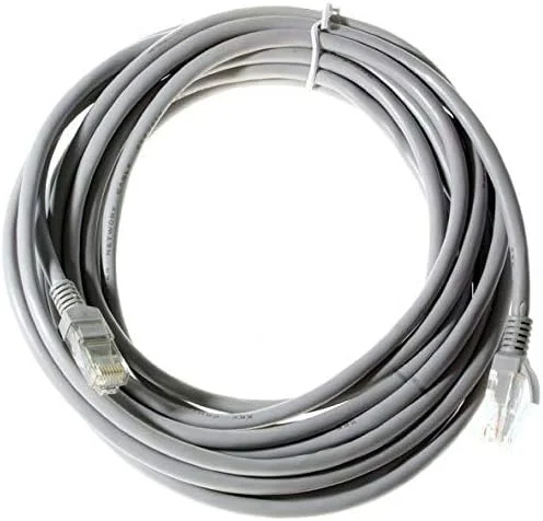 کابل شبکه اترنت 15 متری RJ45 Cat5e برای مودم، روتر، کامپیوتر و اتصال به اینترنت