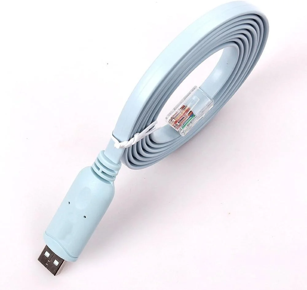 کابل کنسول USB به RJ45 برای روترهای سیسکو