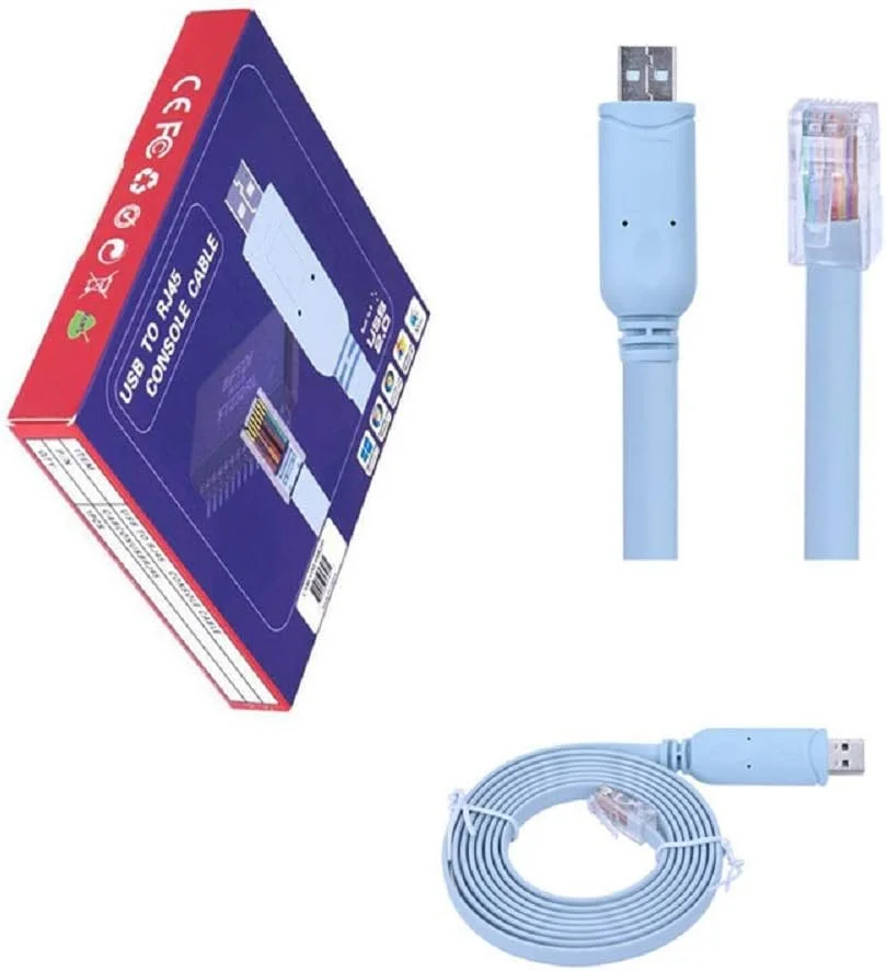 کابل کنسول USB به RJ45 برای روترهای سیسکو