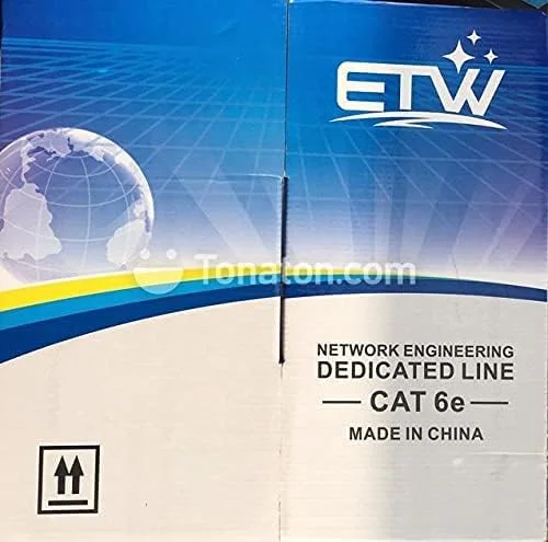 کابل شبکه 305 متری RJ45 CAT6 ETHERNET LAN