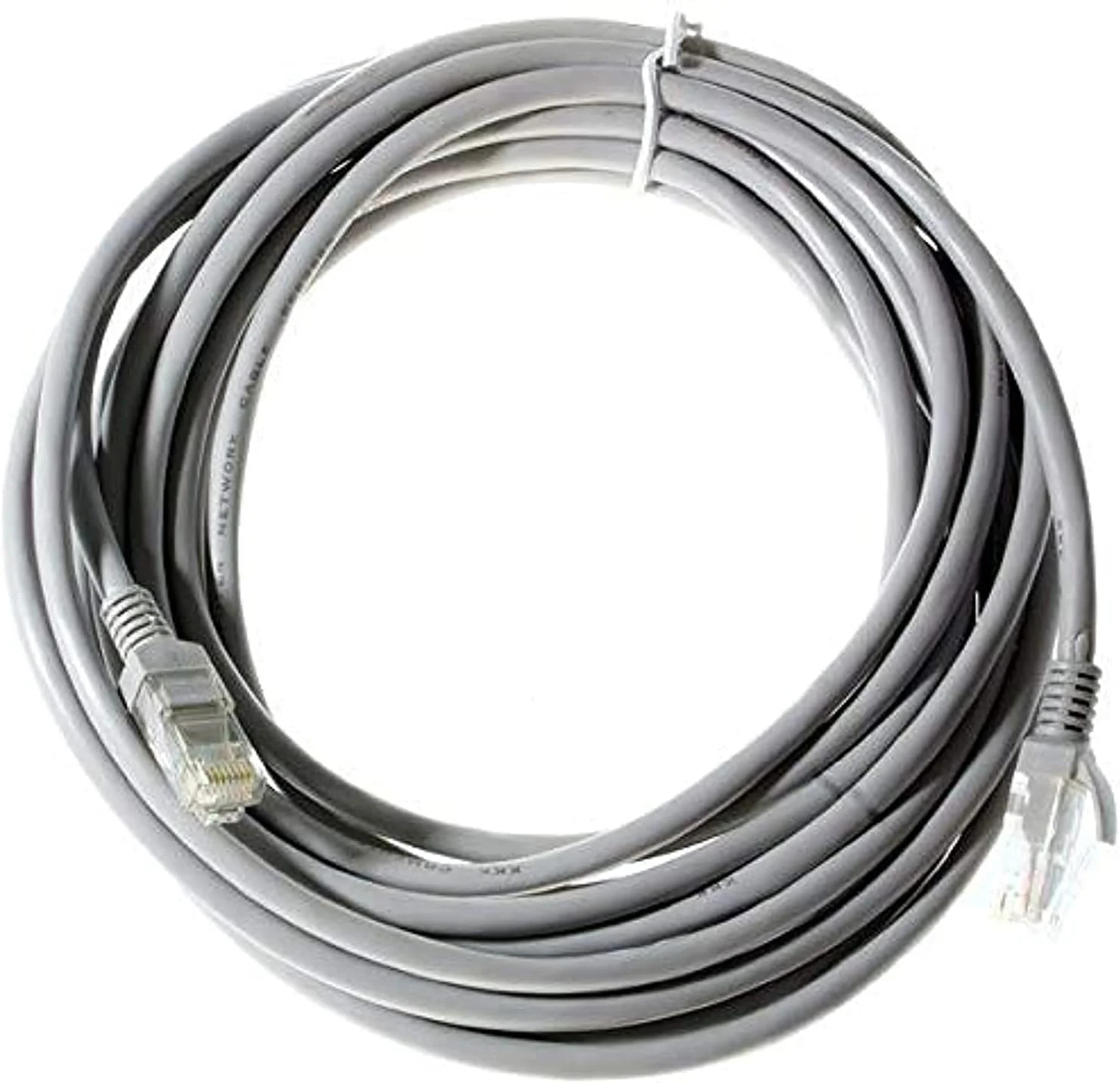 کابل شبکه اترنت CAT5E CAT5 RJ45 به طول 10 متر (30 فوت)، خاکستری