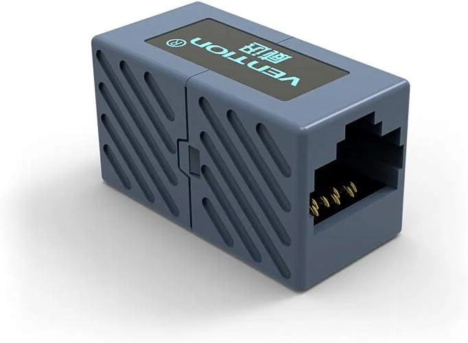 کوپلر کابل شبکه RJ45 VENTION اترنت Cat6 گیگابیتی مادگی به مادگی