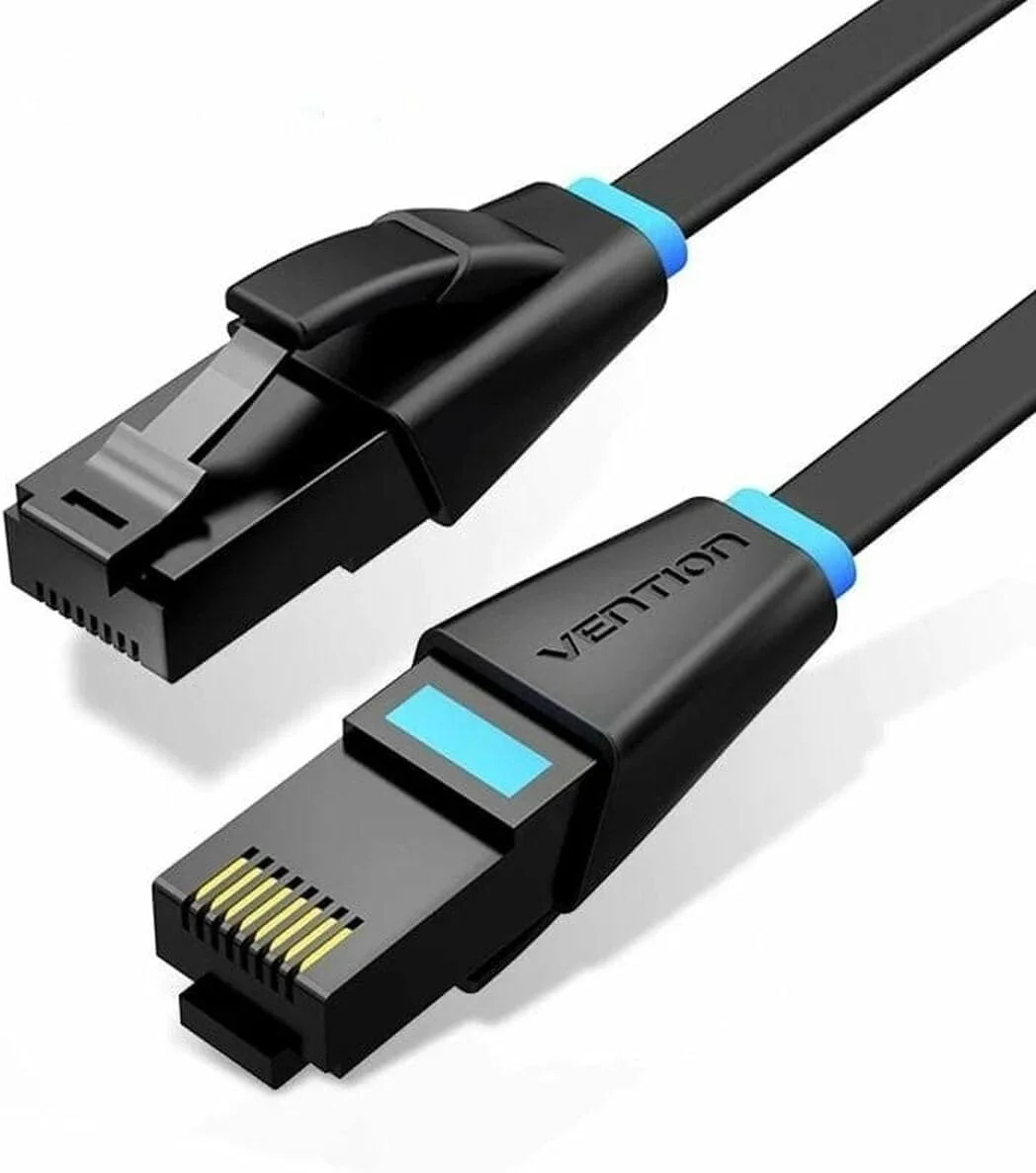 کابل شبکه VENTION IBJBS CAT6 UTP - مشکی، 25 متری