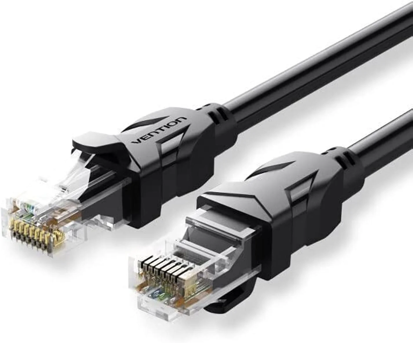 کابل شبکه VENTION Cat 6 Ethernet با سرعت گیگابیتی، کابل تخت RJ45 LAN برای مصارف خانگی و تجاری (30 متر)
