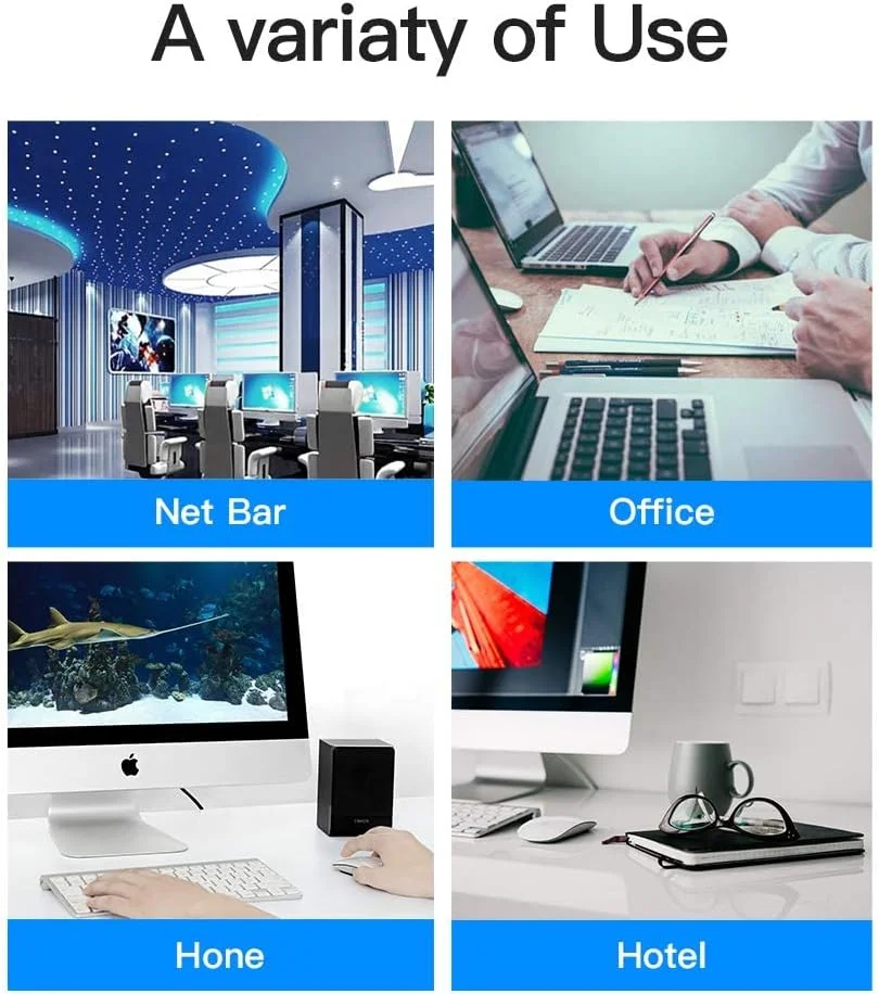 کابل شبکه VENTION Cat 6 Ethernet با سرعت گیگابیتی، کابل تخت RJ45 LAN برای مصارف خانگی و تجاری (30 متر)