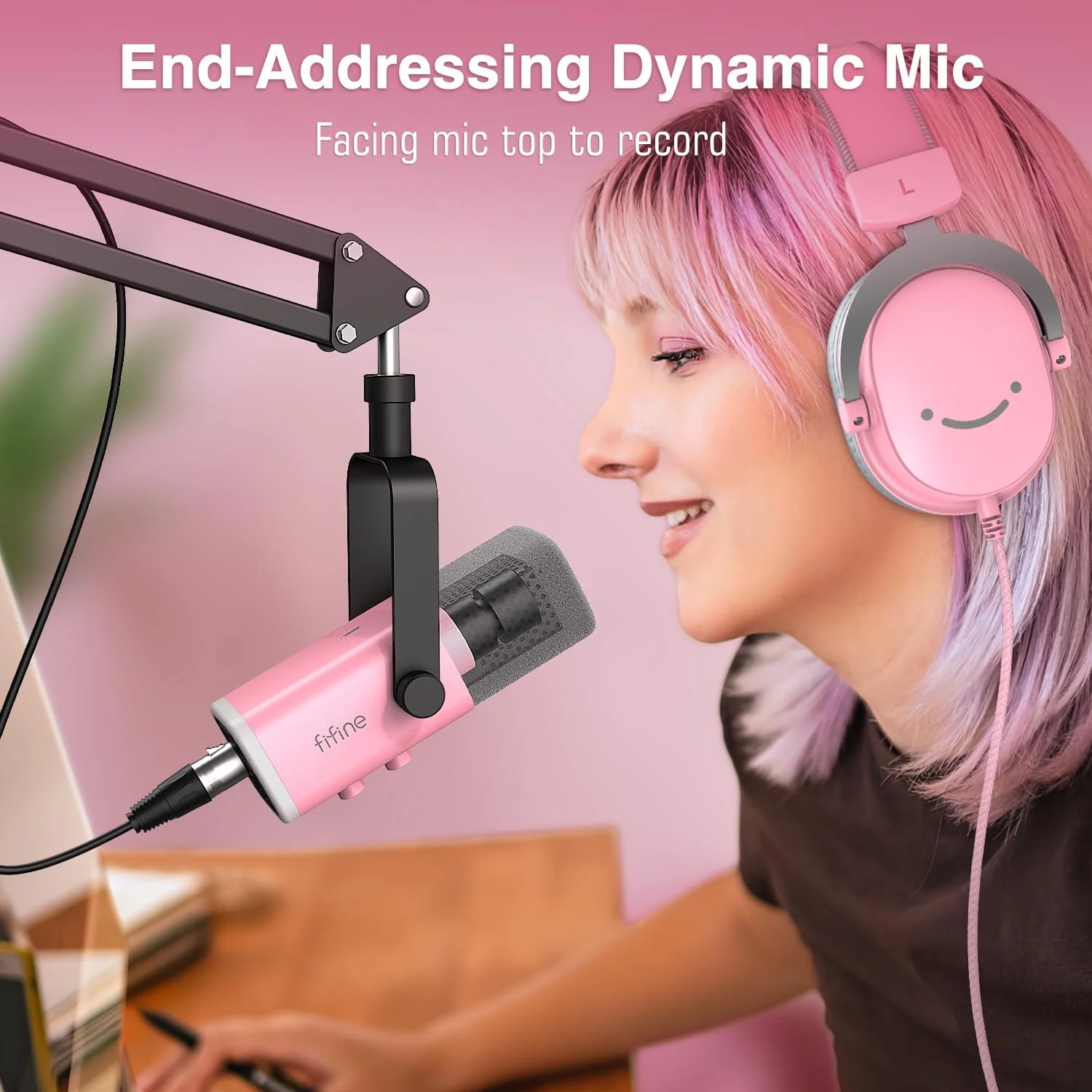 میکروفون گیمینگ USB/XLR فایفاین، کیت میکروفون داینامیک کامپیوتر برای وکال، ضبط، پادکست، استریم میکروفون RGB با جک هدفون، دکمه قطع صدا، پایه بازویی بوم برای کامپیوتر/میکسر - AmpliGame AM8T صورتی میکروفون گیمینگ USB/XLR فایفاین، کیت میکروفون داینامیک کامپیوتر برای وکال، ضبط، پادکست، استریم میکروفون RGB با جک هدفون، دکمه قطع صدا، پایه بازویی بوم برای کامپیوتر/میکسر - AmpliGame AM8T صورتی