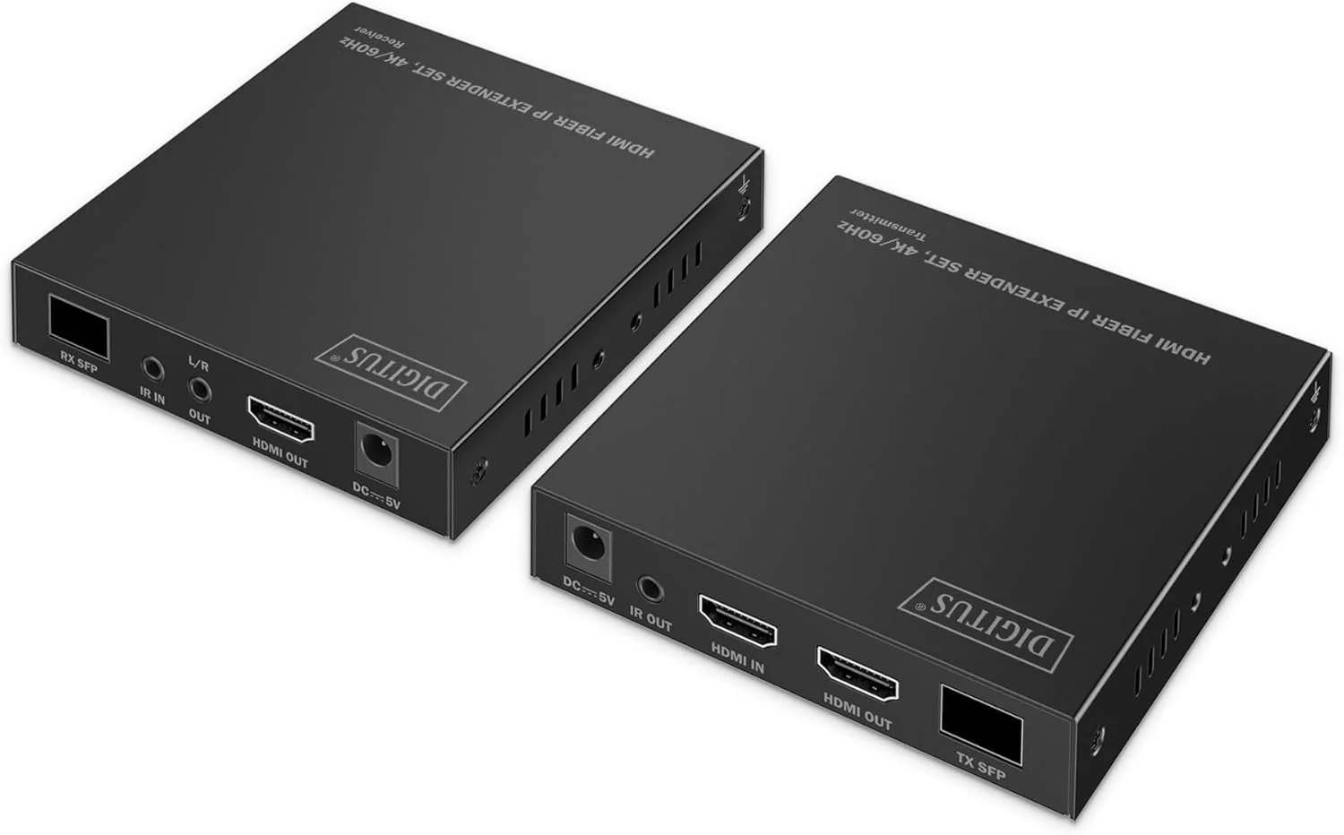 ست توسعه دهنده HDMI فیبر نوری DIGITUS - UHD 4K 60Hz - HDMI 2.0 - برد MM 300 متر و SM 40 کیلومتر - فرستنده و گیرنده - نقطه به نقطه - مشکی ست توسعه دهنده HDMI فیبر نوری DIGITUS - UHD 4K 60Hz - HDMI 2.0 - برد MM 300 متر و SM 40 کیلومتر - فرستنده و گیرنده - نقطه به نقطه - مشکی