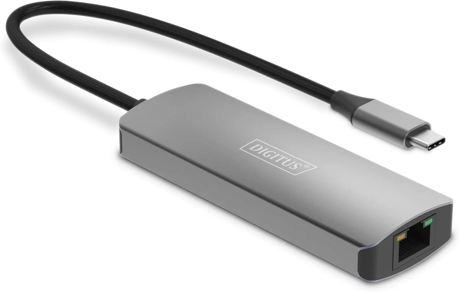 اکستندر USB-C به HDMI دیجی توس DS-55343 - UHD 4K 120Hz - 30 متر از طریق کابل LAN - ست فرستنده و گیرنده - HDMI 2.1، HDCP 2.3، USB 3.1 - HDR، رنگ عمیق