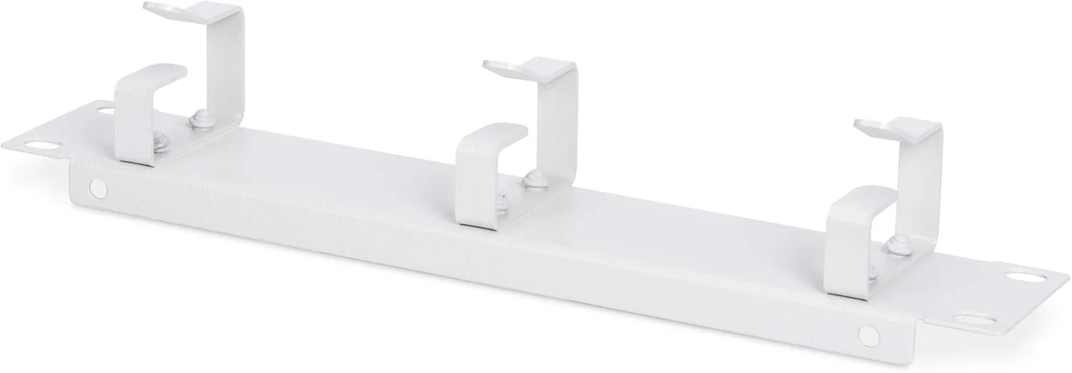 پنل جامپر کابل Digitus - 10 اینچ - 1RU - 3 براکت راهنما - برای کابل های پچ در کمد شبکه - خاکستری