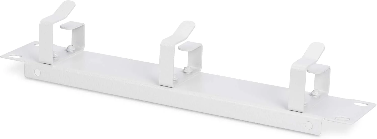 پنل جامپر کابل Digitus - 10 اینچ - 1RU - 3 براکت راهنما - برای کابل های پچ در کمد شبکه - خاکستری