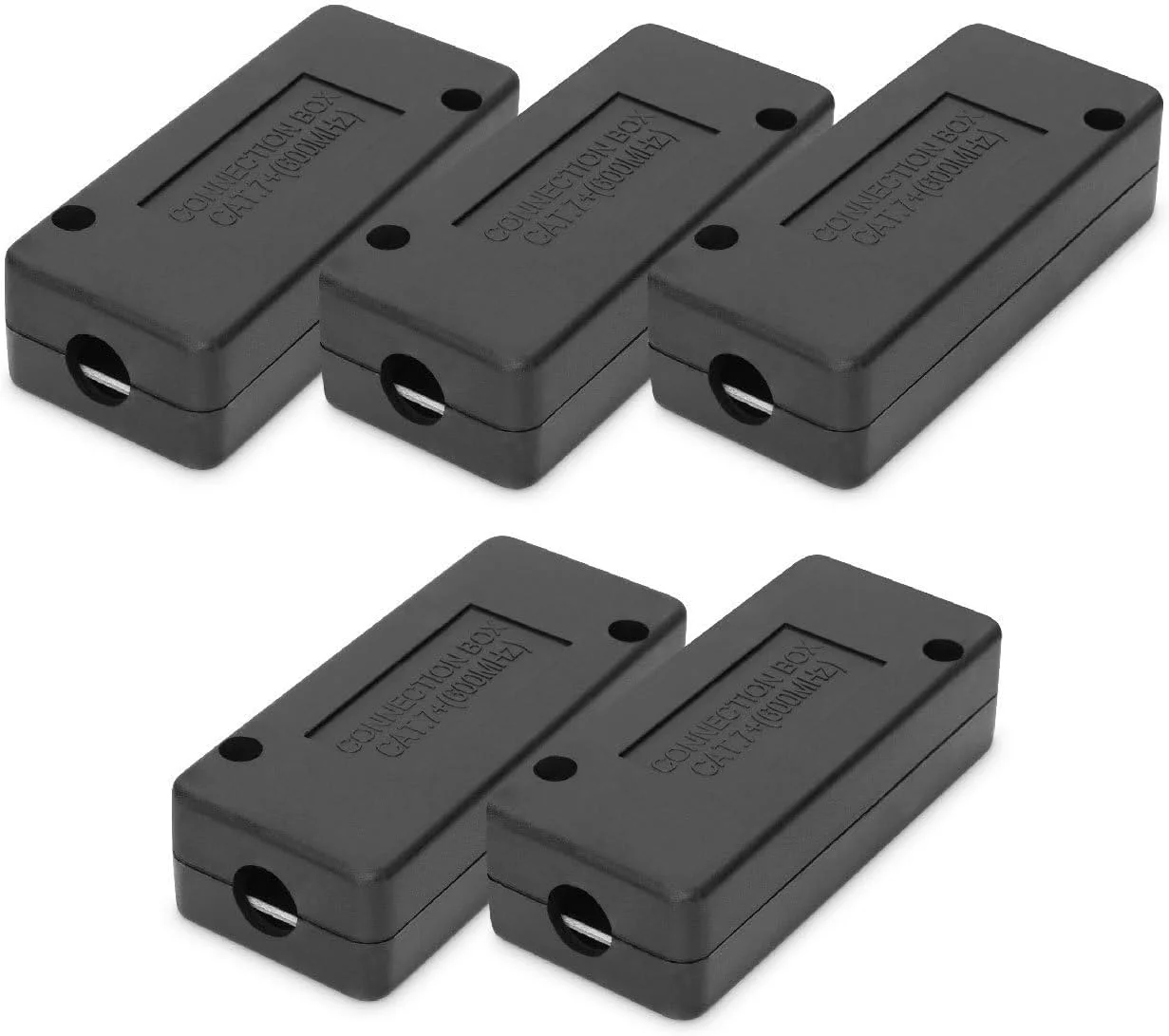 ماژول اتصال LSA دیجی توس DN-93907-1 – Cat. 7 – 5 واحد – شیلددار – اتصال دهنده عایق جابجایی LSA Cat. 7 – AWG 22 تا AWG 26 – برای کابل های اترنت، کابل های شبکه – مشکی