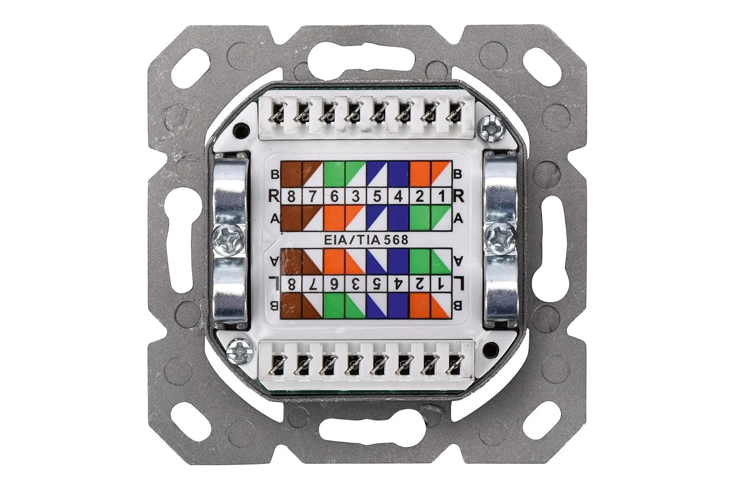 جعبه شبکه یونیورسال DIGITUS DN-9002-N NWK Dose Cat.5e / AP 2xRJ45 Di - (> کابل ها > لوازم جانبی کابل)