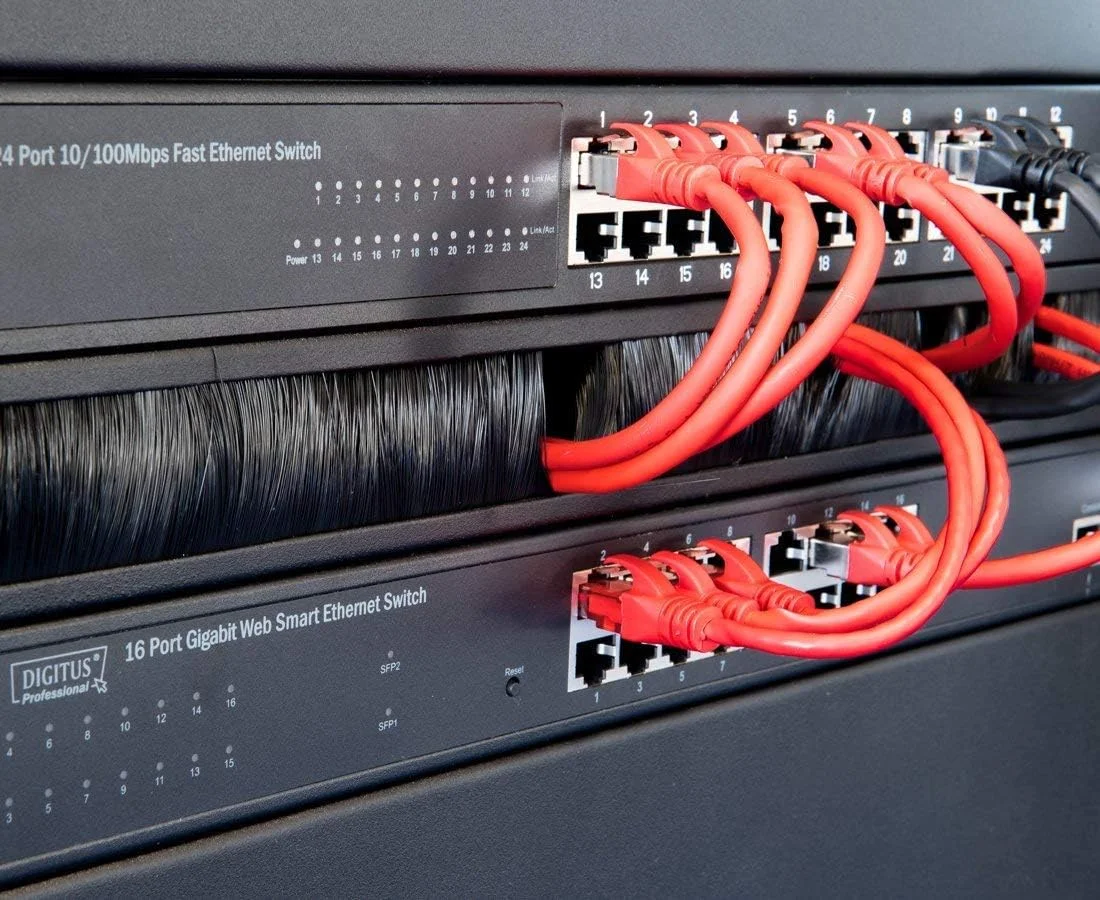 کابل شبکه Digitus Patchkabel RJ45 S/FTP Cat6 10,00m مشکی + محافظ ضامن کابل شبکه Digitus Patchkabel RJ45 S/FTP Cat6 10,00m مشکی + محافظ ضامن