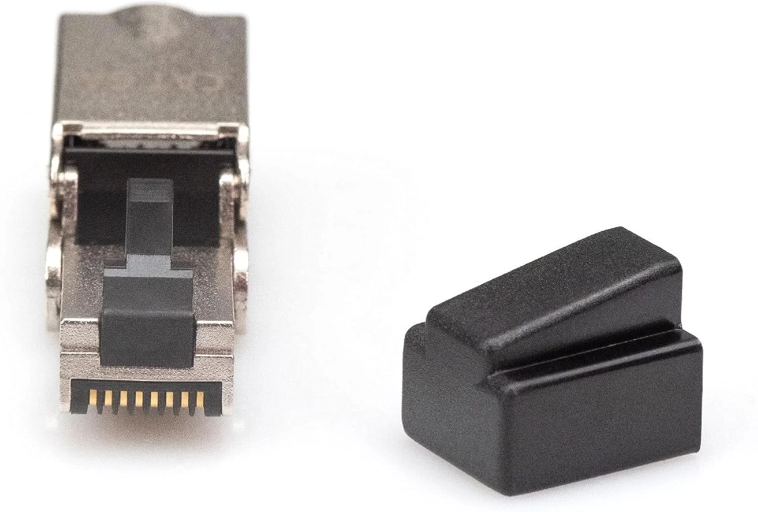 کانکتور شبکه DIGITUS DN-93636 - Cat 6A - شیلد 360 درجه - خم شو - کانکتور RJ45 Cat6A - 500 مگاهرتز - 10GBase-T - 10 گیگابیت بر ثانیه - AWG 27/7 تا AWG 22/1