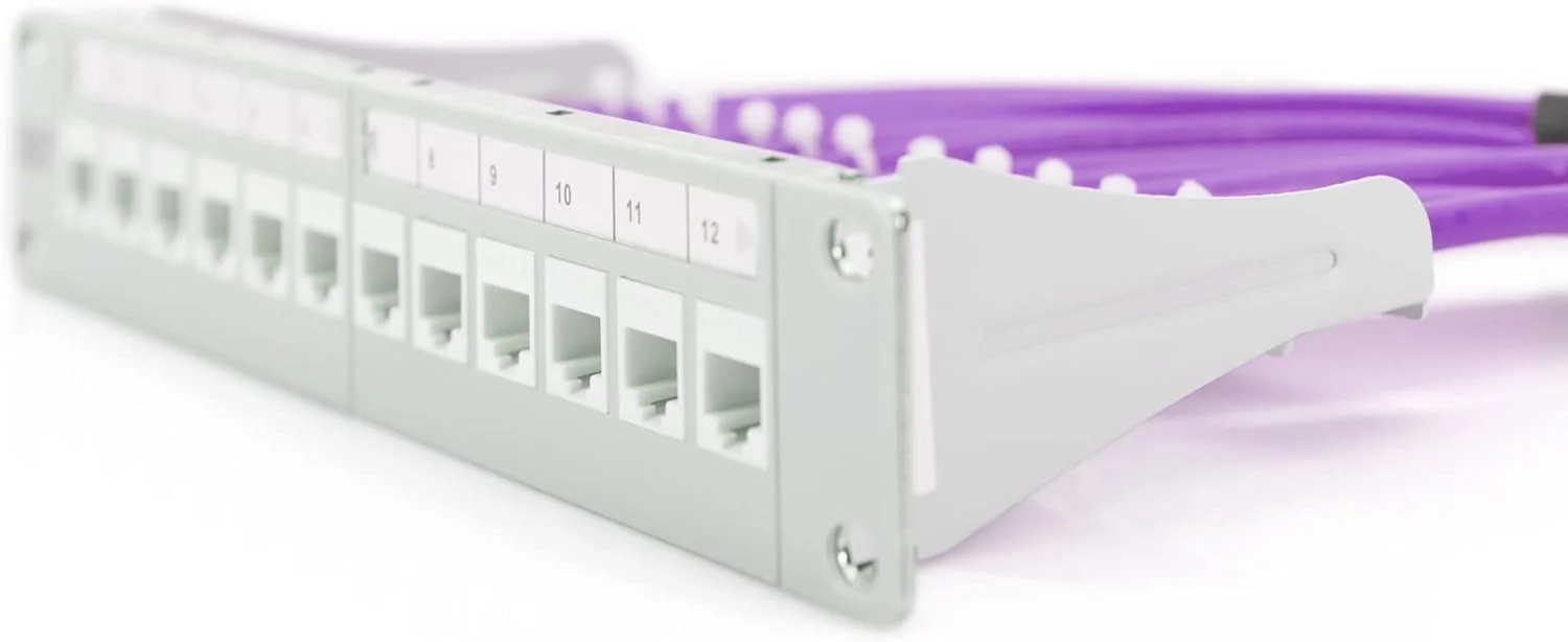کابل نصب CAT 6 F-UTP، 250 مگاهرتز Eca (EN 50575)، AWG 23/1، حلقه 305 متری، تک رشته، بنفش