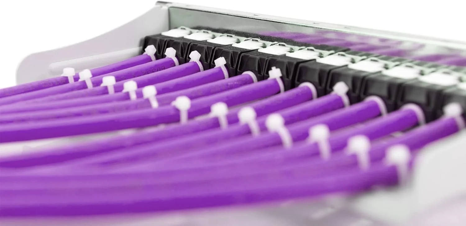 کابل نصب CAT 6 F-UTP، 250 مگاهرتز Eca (EN 50575)، AWG 23/1، حلقه 305 متری، تک رشته، بنفش