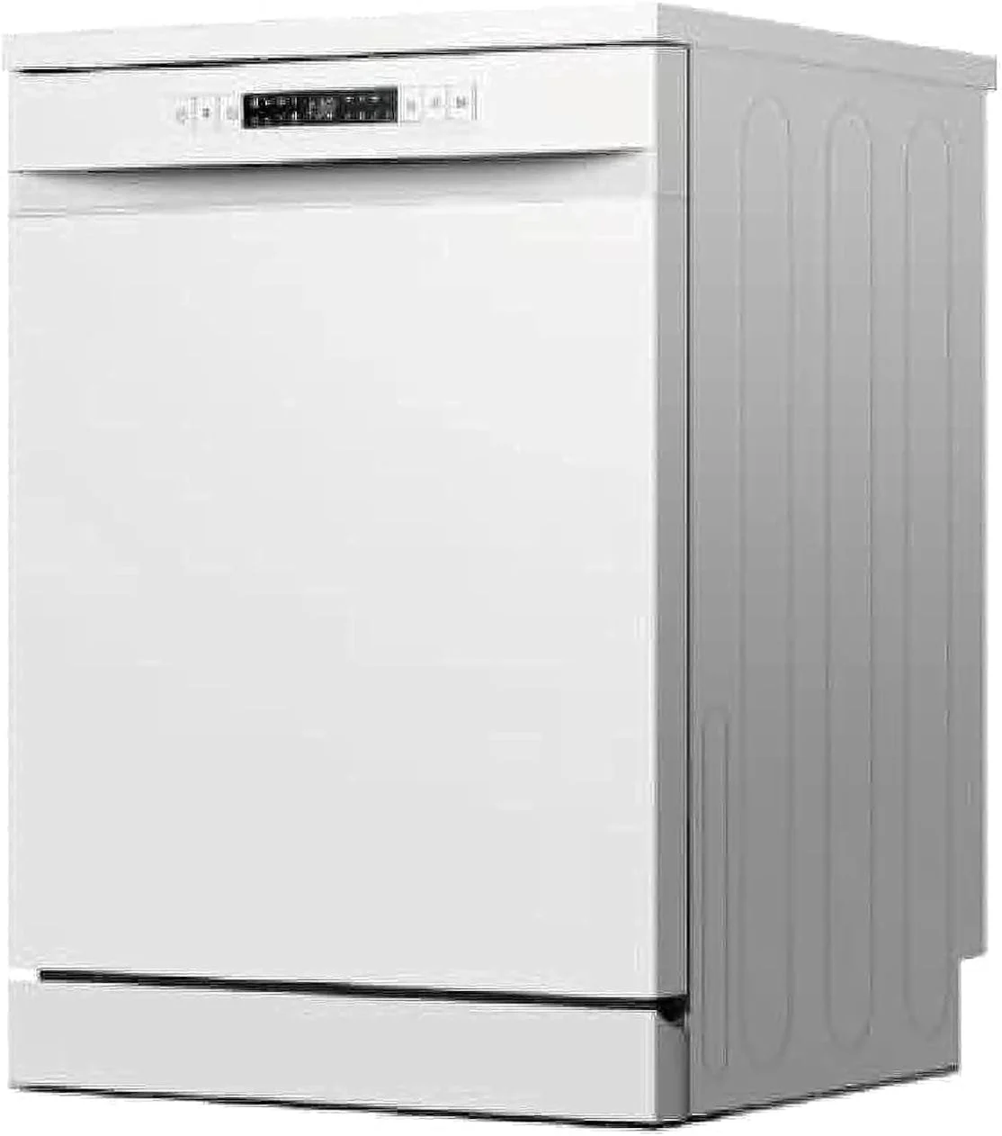 ماشین ظرفشویی ایستاده هایسنس با ظرفیت 13 نفره و 8 برنامه شستشو، سفید مدل HS622E90W، دارای 1 سال گارانتی کامل و 5 سال گارانتی کمپرسور