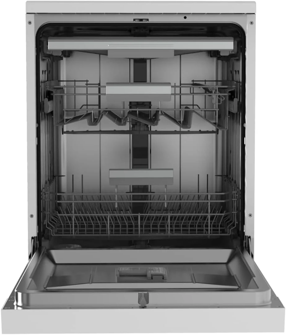 ماشین ظرفشویی ایستاده هوشمند میدیا، 14 نفره، 8 برنامه، وای فای، شروع تاخیری و عملکرد نیمه بار، بی صدا و با راندمان انرژی بالا، شستشوی سریع، قفل کودک، خود تمیز شونده نقره ای WQP14-W7633CS ماشین ظرفشویی ایستاده هوشمند میدیا، 14 نفره، 8 برنامه، وای فای، شروع تاخیری و عملکرد نیمه بار، بی صدا و با راندمان انرژی بالا، شستشوی سریع، قفل کودک، خود تمیز شونده نقره ای WQP14-W7633CS