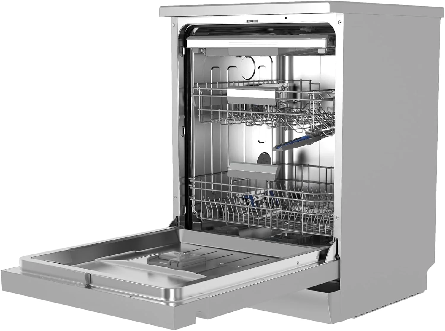 ماشین ظرفشویی ایستاده هوشمند میدیا، 14 نفره، 9 برنامه، Wi-Fi، شروع تاخیری و شستشوی دوگانه، بی صدا و با راندمان انرژی بالا، شستشوی سریع، قفل کودک، یون Dishfresh نقره ای - WQP14-W7633DSS ماشین ظرفشویی ایستاده هوشمند میدیا، 14 نفره، 9 برنامه، Wi-Fi، شروع تاخیری و شستشوی دوگانه، بی صدا و با راندمان انرژی بالا، شستشوی سریع، قفل کودک، یون Dishfresh نقره ای - WQP14-W7633DSS