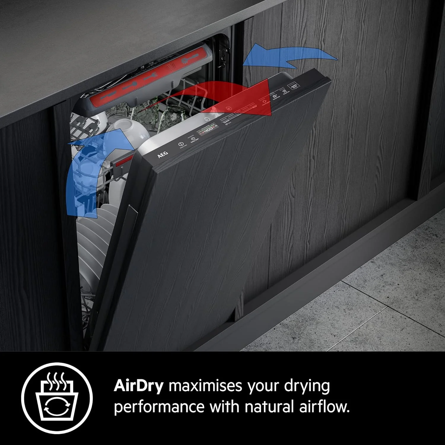 AEG - ماشین ظرفشویی توکار - نیمه یکپارچه، 13 نفره، 5 برنامه + 4 دما، EDW1850، 50/60 هرتز - FEE53670ZM - ساخت لهستان - 1 سال گارانتی. AEG - ماشین ظرفشویی توکار - نیمه یکپارچه، 13 نفره، 5 برنامه + 4 دما، EDW1850، 50/60 هرتز - FEE53670ZM - ساخت لهستان - 1 سال گارانتی.