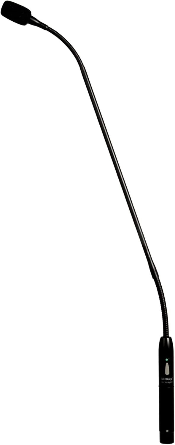 میکروفون کندانسر کاردیوئید Shure MX412/C، گردن غازی 12 اینچی با پری امپ XLR متصل، لرزه گیر و پایه فلنجی، بادگیر فوم Snap-Fit میکروفون کندانسر کاردیوئید Shure MX412/C، گردن غازی 12 اینچی با پری امپ XLR متصل، لرزه گیر و پایه فلنجی، بادگیر فوم Snap-Fit