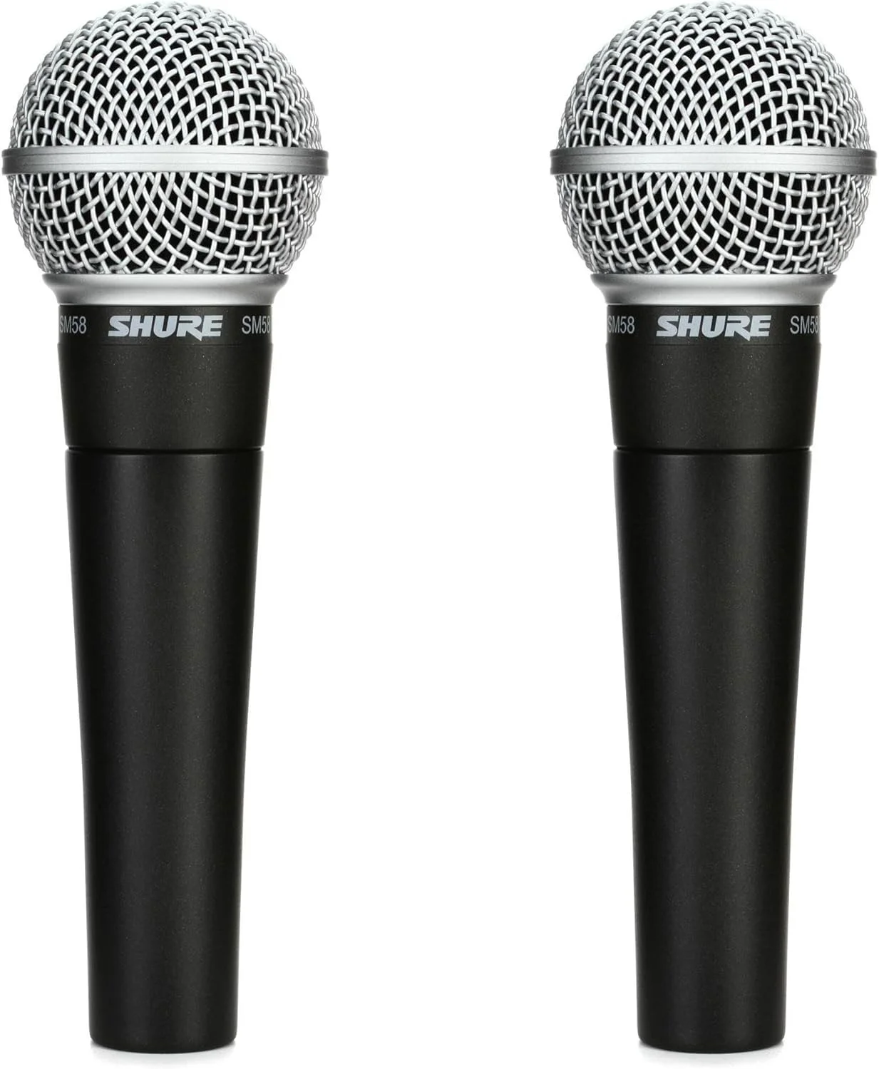 میکروفون وکال داینامیک کاردیود شور SM58 (بسته 2 عددی)
