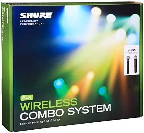 سیستم میکروفون بی سیم Shure BLX288/PG58 برای دو اجرا کننده با گیرنده دو کاناله BLX88 و دو فرستنده دستی BLX2 با کپسول های میکروفون PG58 برای وکال اصلی و پشتیبان - باند H11 سیستم میکروفون بی سیم Shure BLX288/PG58 برای دو اجرا کننده با گیرنده دو کاناله BLX88 و دو فرستنده دستی BLX2 با کپسول های میکروفون PG58 برای وکال اصلی و پشتیبان - باند H11