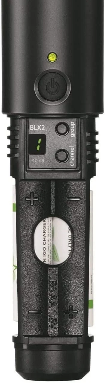 سیستم میکروفون بی سیم Shure BLX288/PG58 برای دو اجرا کننده با گیرنده دو کاناله BLX88 و دو فرستنده دستی BLX2 با کپسول های میکروفون PG58 برای وکال اصلی و پشتیبان - باند H11 سیستم میکروفون بی سیم Shure BLX288/PG58 برای دو اجرا کننده با گیرنده دو کاناله BLX88 و دو فرستنده دستی BLX2 با کپسول های میکروفون PG58 برای وکال اصلی و پشتیبان - باند H11